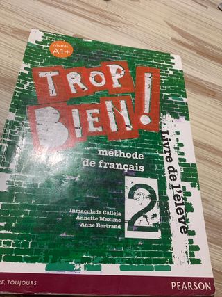 Libro Francés 2 ESO TROP BIEN!