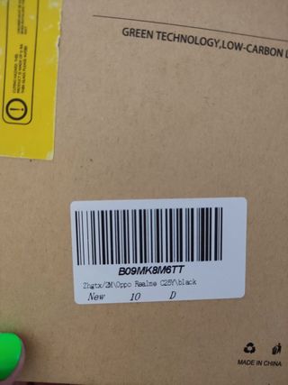 2 Protectores cristal templado Realme C25