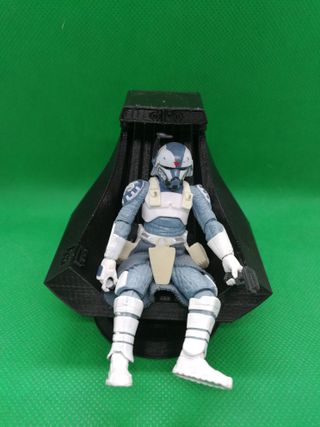 Star War 3.75". Trono emperador Palpatine.