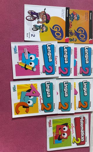 Libros segundo de primaria