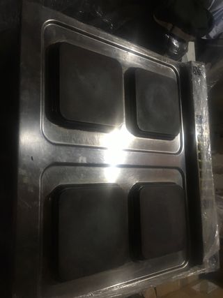 COCINA ELECTRICA ITALIANA INDUSTRIAL CON HORNO