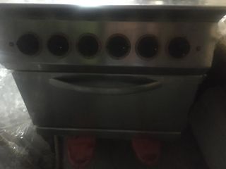 COCINA ELECTRICA ITALIANA INDUSTRIAL CON HORNO