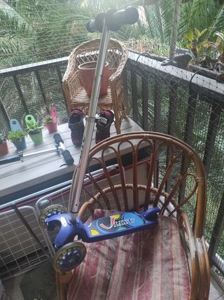 Patín infantil tres ruedas