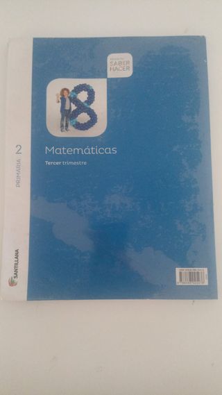 Libro Matemáticas 2º Primaria Santilla Trimestre 3