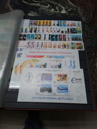 Sellos varios años no están completos