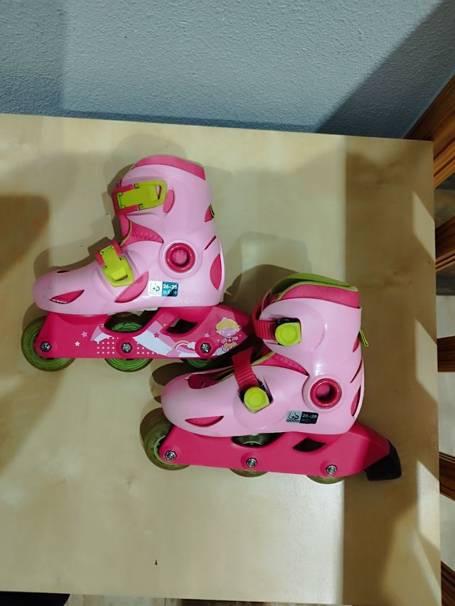 Lote completo patines niña talla 26-28