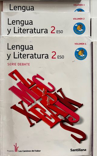 Libros de texto 2 Eso