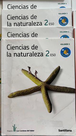 Libros de texto 2 Eso