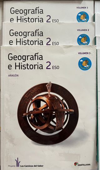 Libros de texto 2 Eso