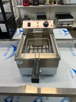 FREIDORA ELECTRICA DE 12 LITROS CON GRIFO