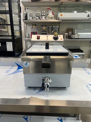 FREIDORA ELECTRICA DE 12 LITROS CON GRIFO