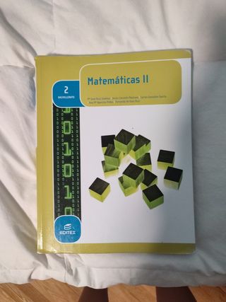 Libros 2 Bachillerato 
