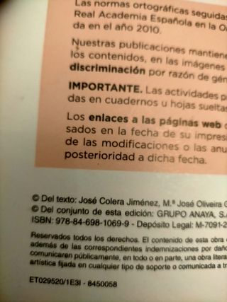 Libro Matemáticas Académicas 4 Eso