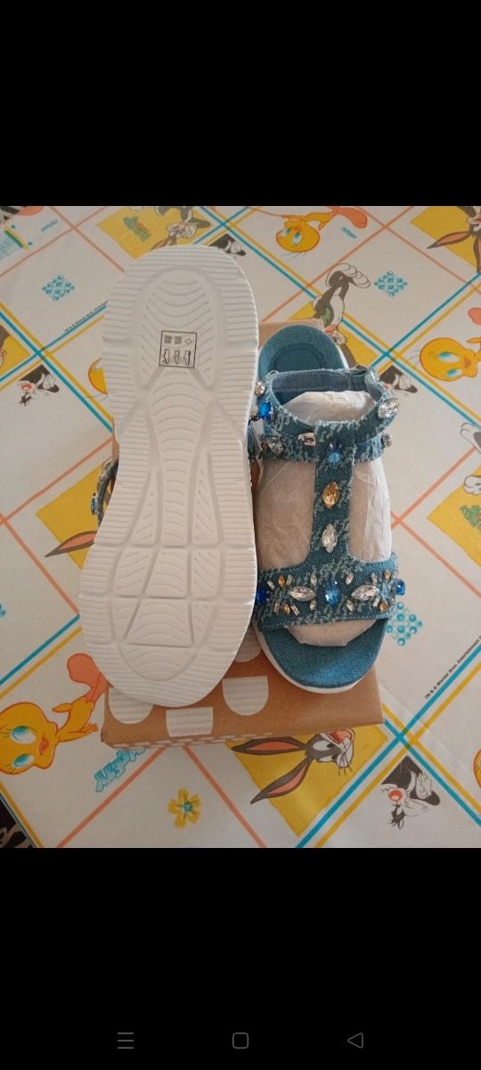Sandalias desigual vaqueras nuevas