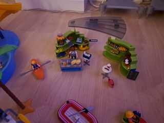 Parque acuático varias referencias juntas Playmobi