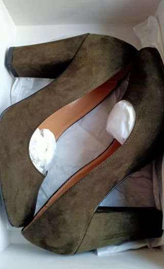 Scarpe décolleté camoscio