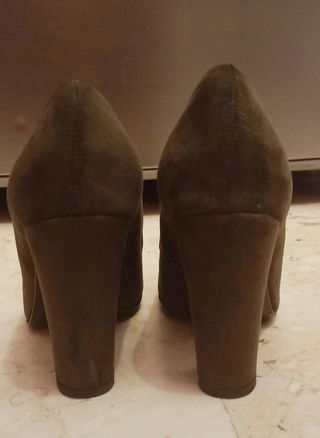 Scarpe décolleté camoscio