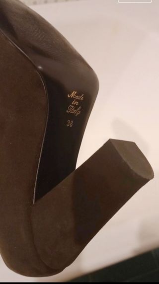 Scarpe décolleté camoscio