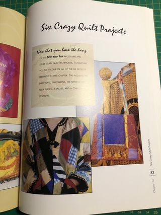 Libro de patchwork “Crazy Quilting"