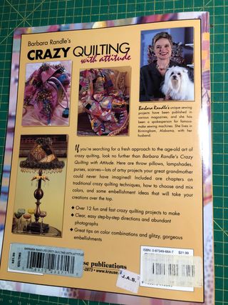 Libro de patchwork “Crazy Quilting"
