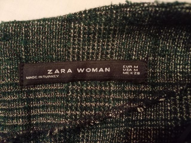 Vestido verde botella