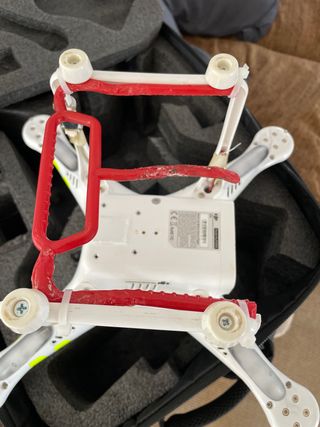 Dron DJI  PHANTOM para PESCAR