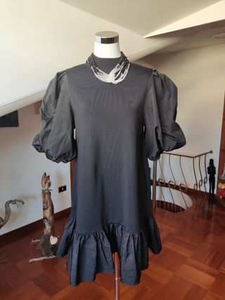 vestito donna nero. Zara. L