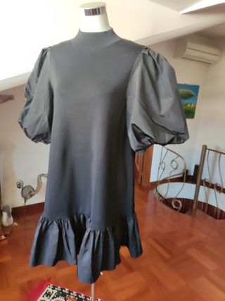 vestito donna nero. Zara. L