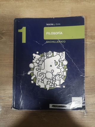 Libro de filosofía 1 bachillerato