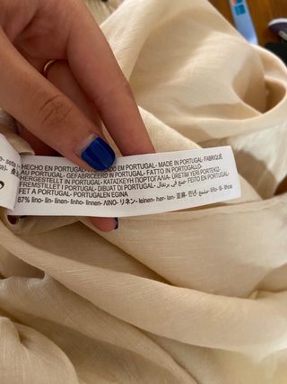 Vestido Massimo Dutti limo talla M nuevo