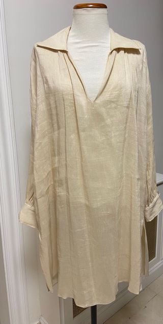 Vestido Massimo Dutti limo talla M nuevo