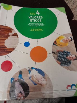 Libro valores eticos 4°eso