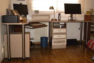 Mesa grande de escritorio