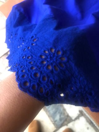 vestido azulón