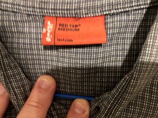 Camisa Levis Vintage Red Tab.