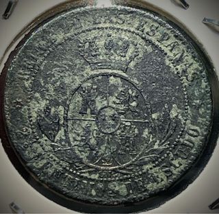 2,5 Céntimos de Escudo Isabel II 1868