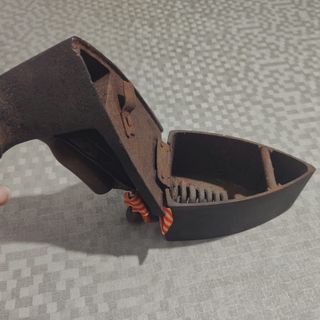 Plancha de chimenea de carbón, años 1930