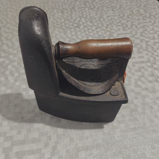 Plancha de chimenea de carbón, años 1930