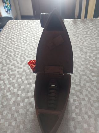 Plancha de chimenea de carbón, años 1930