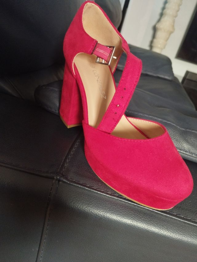 Zapatos de tacón con plataforma