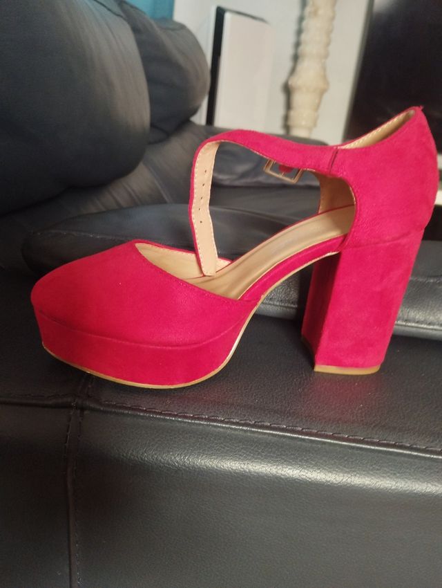 Zapatos de tacón con plataforma