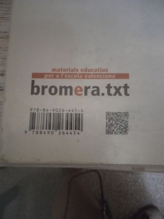 Libro Valenciano 1° Bachiller