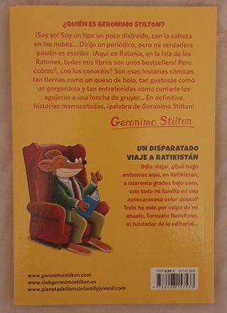 PACK LIBROS INFANTILES GERÓNIMO STILTON