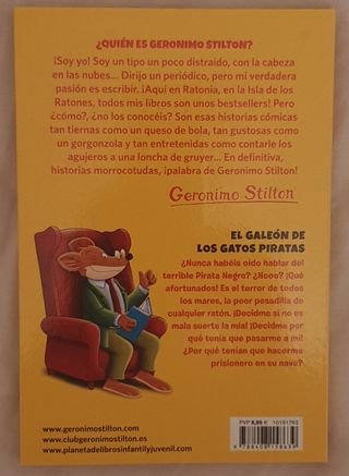 PACK LIBROS INFANTILES GERÓNIMO STILTON