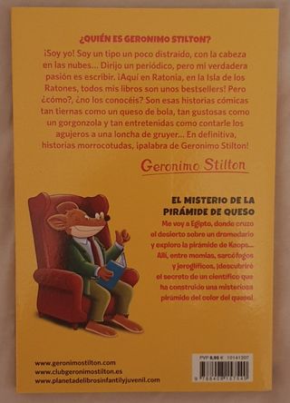 PACK LIBROS INFANTILES GERÓNIMO STILTON