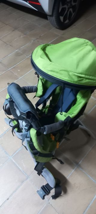 Mochila transporte bebe para caminatas
