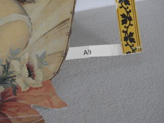 ANTIGUA LÁMINA CROMOS TROQUELADOS