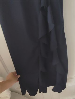 Vestido de invitada asimetrico 