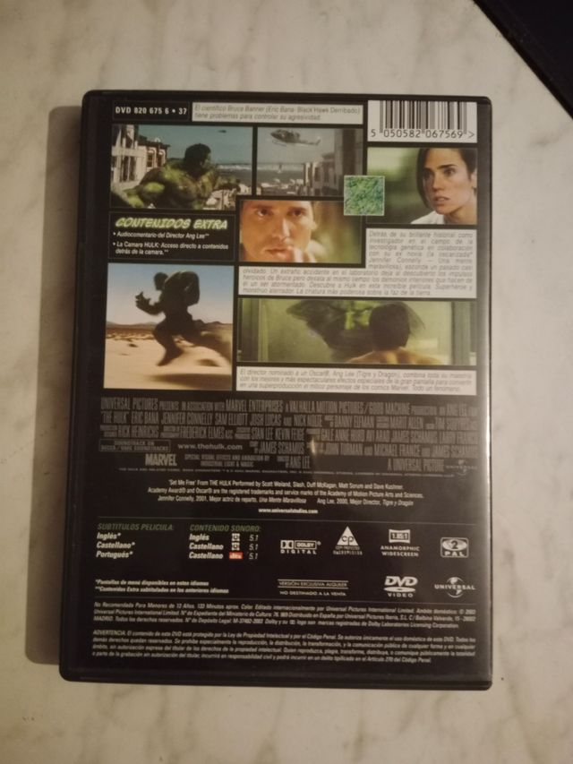 DVD Hulk