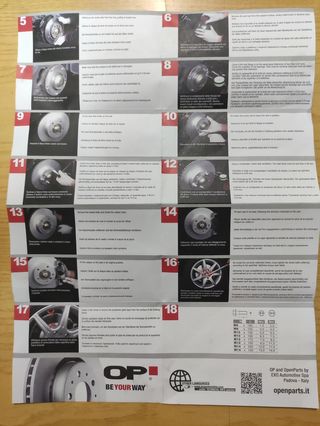 Discos de Frenos Traseros BMW NUEVOS